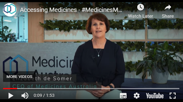 Making #MedicinesMatter for all Australians